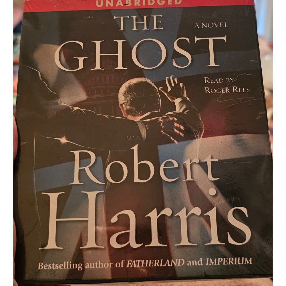 The Ghost Robert Harris Audiobook 9 CD Set Unabridged Read by Roger Rees 2007